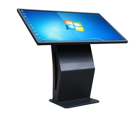 Macchina orizzontale di domanda di tocco interattiva interamente in un chiosco infrarosso del touch screen