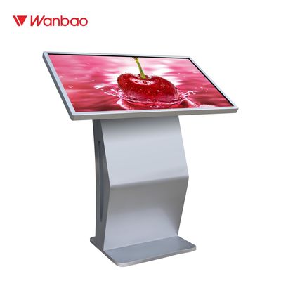 Macchina orizzontale di domanda di tocco interattiva interamente in un chiosco infrarosso del touch screen