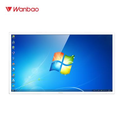 Macchina orizzontale di domanda di tocco interattiva interamente in un chiosco infrarosso del touch screen
