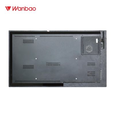 Macchina orizzontale di domanda di tocco interattiva interamente in un chiosco infrarosso del touch screen