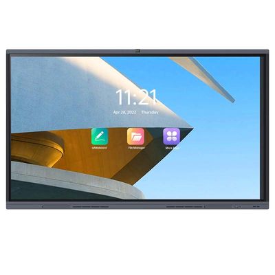 Lavagna a 86 pollici dell'OEM 4K Digital del multi schermo piatto interattivo astuto del touch screen di H11S