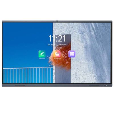 H10S 75&quot; monitor interattivo astuto del touch screen della scuola 4K dello schermo piatto