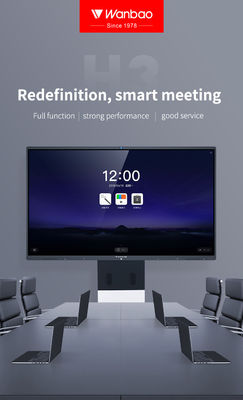 schermo piatto interattivo del bordo astuto di 55inch 65inch 75inch 86inch per la conferenza