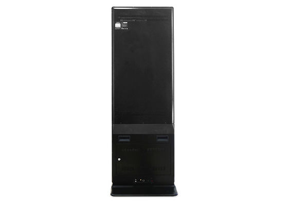 Pavimento che sta lo schermo LCD verticale di pubblicità del contrassegno LCD dell'interno di Digital