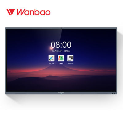 Monitor infrarosso interattivo piano a 86 pollici del touch screen del quadro comandi 4K UHD