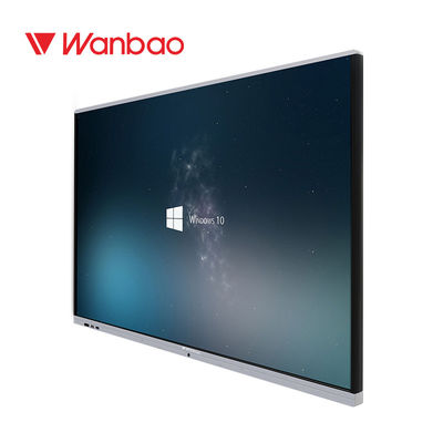 Lavagna elettronica fissata al muro del touch screen per l'aula/ufficio