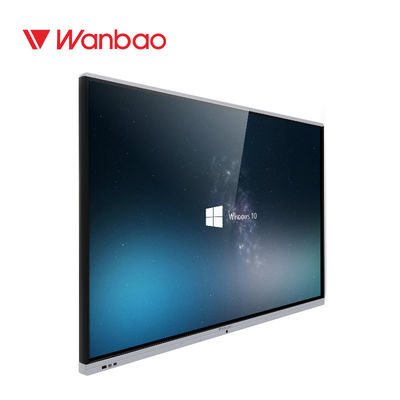 Lavagna fissata al muro 65&quot; del touch screen scrittura precisa del visualizzatore digitale di 4K