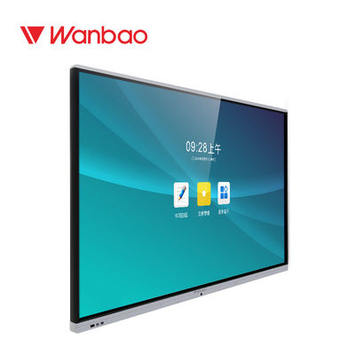 Lavagna fissata al muro 65&quot; del touch screen scrittura precisa del visualizzatore digitale di 4K