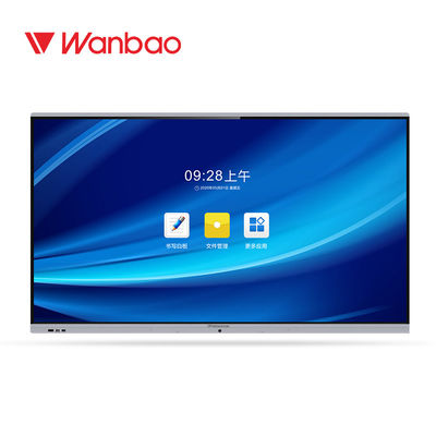 Lavagna interattiva astuta 75&quot; dell'ufficio di scuola tocco Digital TV del LED 4K IR
