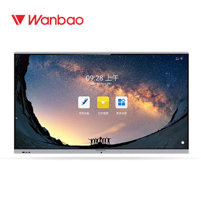 touch screen interattivo astuto integrante grande 65&quot; 75&quot; 86&quot; del pannello 4k