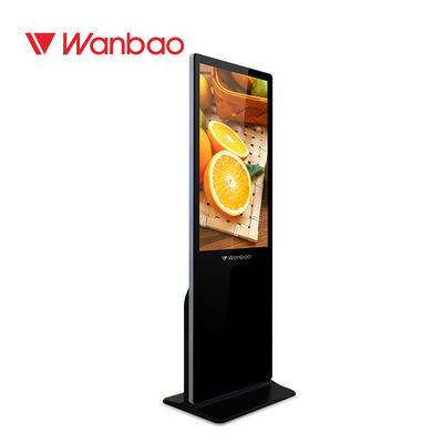 43&quot; giocatore LCD diritto di pubblicità del pavimento con la funzione intelligente di radiodiffusione