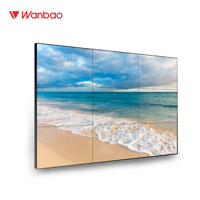 55&quot; HA FATTO la video esposizione di parete dell'affissione a cristalli liquidi con l'incastonatura stretta 5.3mm con la lampadina del LED