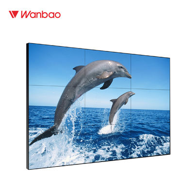 Schermo d'impionbatura LCD dell'interno 46&quot; esposizione di parete dell'affissione a cristalli liquidi della TV con luminosità