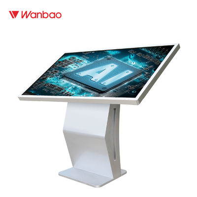Chiosco orizzontale di LCD della macchina di domanda del touch screen di indagine interattiva a 55 pollici