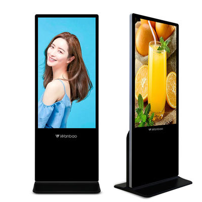 esposizione LCD del contrassegno di Digital del touch screen 43 50 55 di pubblicità verticale a 65 pollici del totem