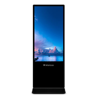 Cavalletto a 50 pollici che annuncia il contrassegno di pubblicità dell'interno del touch screen del contrassegno di Digital dell'esposizione