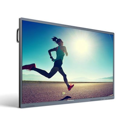 UHD a 65 pollici 4k ha condotto il bordo astuto la TV con il pc tutta dell'affissione a cristalli liquidi del monitor interattivo del touch screen in uno