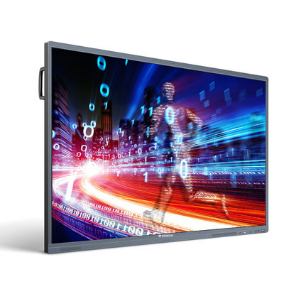 Touch screen interattivo del quadro comandi di Windows Android di lavagna interattiva a 65 pollici del sistema duale