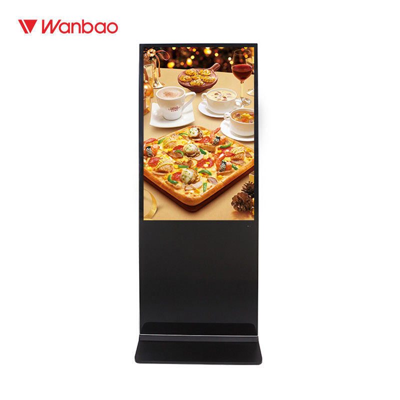65&quot; contrassegno LCD dell'interno di Digital di pubblicità del pavimento del touch screen LCD diritto del giocatore