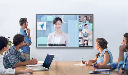 H10S 65" bordo astuto interattivo di Digital di lavagna interattiva educativa 4K
