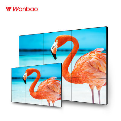 incastonatura stretta eccellente a 55 pollici LED della video di parete di 1080P TV soluzione LCD dei pannelli