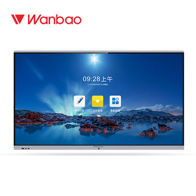 75" tocco interattivo astuto tutto di condizione del pavimento del bordo dell'aula di Digital in un PC