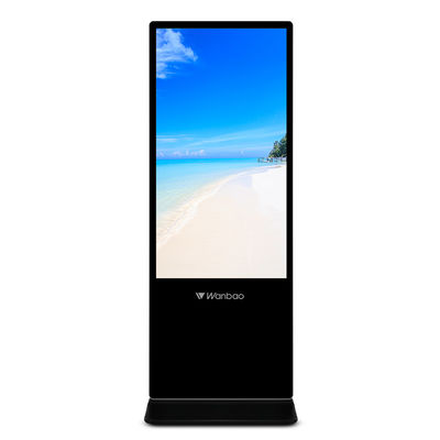 Il touch screen a 55 pollici di Android del cavalletto visualizza la pubblicità del contrassegno ultra sottile dell'affissione a cristalli liquidi Digital dei giocatori