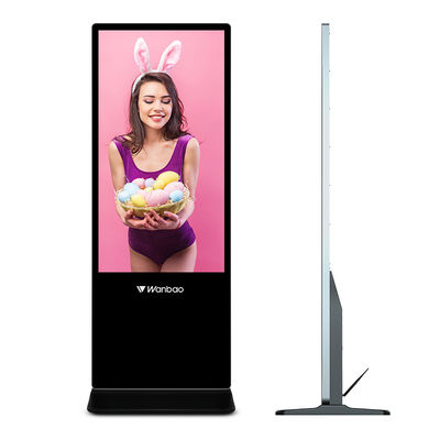 Contrassegno di pubblicità dell'interno di Digital dell'attrezzatura di Media Player del totem a 43 pollici di Windows